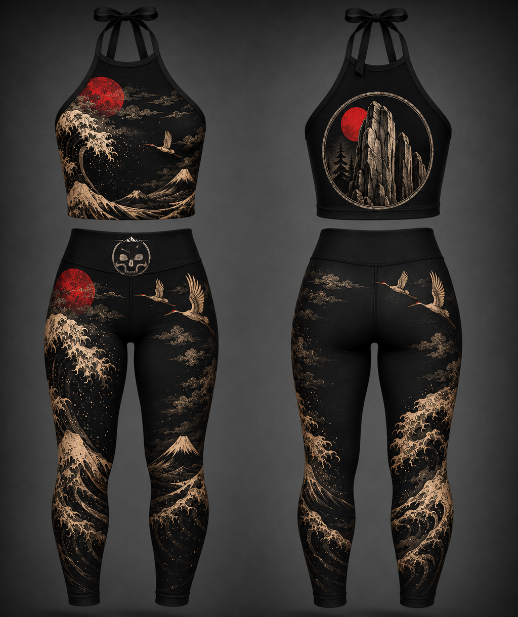 Whisper Wave Halter & Leggings